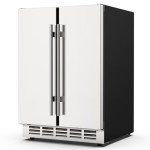 Mojgar 24" Outdoor Dual Zone Wine Fridge