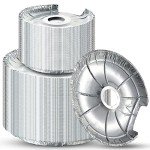 Dreyoo Disposable Electric Stove Burner Covers - 60 Pack