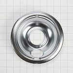 Whirlpool Chrome Round Electric Range Drip Bowls