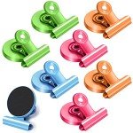 Colorful Heavy-Duty Magnetic Clips for Fridges