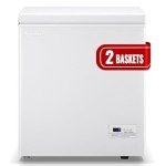 DEMU MLER 4.0 Cu Ft Chest Freezer with Baskets