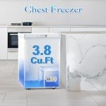 LifePlus 3.5 Cu Ft Compact Chest Freezer