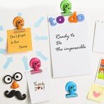 Colorful Heavy-Duty Magnetic Clips for Fridges