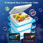 LifePlus 3.5 Cu Ft Compact Chest Freezer