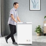 LifePlus 3.5 Cu Ft Compact Chest Freezer