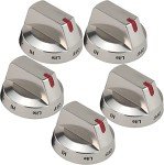 TOMOON Gas Range Stove Knobs 5-Pack