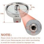 TOMOON Gas Range Stove Knobs 5-Pack