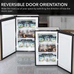 Whynter 2.1 cu.ft Energy Star Upright Freezer - Rose Gold