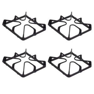 Gas Stove Burner Grates for GE Range - 4 Pack