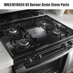 Gas Stove Burner Grates for GE Range - 4 Pack