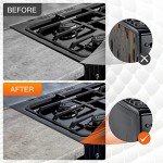 Stainless Steel Stove Gap Covers (2 Pack)