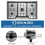 Gas Stove Knobs for Frigidaire Models - Upgraded