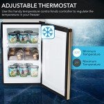 Whynter 2.1 cu.ft Energy Star Upright Freezer - Rose Gold