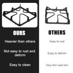 Gas Stove Burner Grates for GE Range - 4 Pack