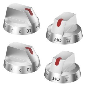 Samsung Electric Stove Knob Replacement Set of 4