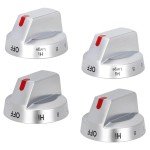 Samsung Electric Range Oven Stove Knobs (4-Pack)