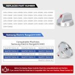 Samsung Electric Stove Knob Replacement Set of 4