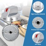 Samsung Electric Range Oven Stove Knobs (4-Pack)