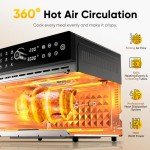 Extra Large 32QT Air Fryer & Toaster Oven