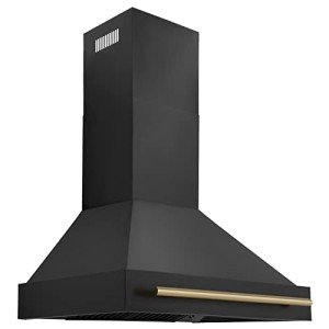 ZLINE 36" Black Stainless Steel Range Hood