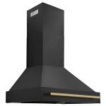 ZLINE 36" Black Stainless Steel Range Hood