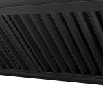 ZLINE 36" Black Stainless Steel Range Hood