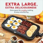 DASH Deluxe Electric Griddle with Removable Nonstick Plate