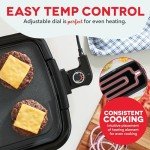 DASH Deluxe Electric Griddle with Removable Nonstick Plate
