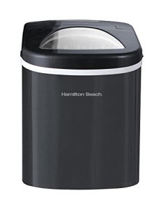 Hamilton Beach Compact Countertop Ice Maker - Black