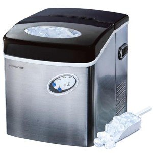 Frigidaire Extra Large Stainless Steel Ice Maker