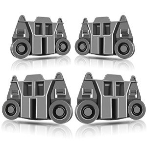 Dishwasher Lower Rack Wheels - 4 Pack Upgrade