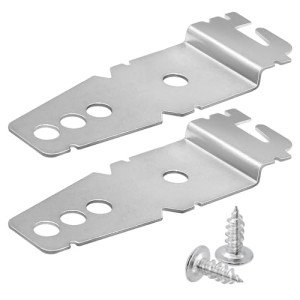 2-Pack Dishwasher Mounting Bracket with Screws