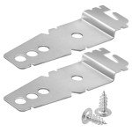 2-Pack Dishwasher Mounting Bracket with Screws