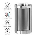 Stainless Steel Double Wall Wine Cooler Chiller