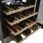 DUURA Elite Dual-Zone Metallic 46-Bottle Wine Cooler