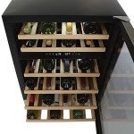 DUURA Elite Dual-Zone Metallic 46-Bottle Wine Cooler