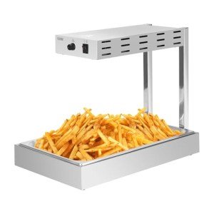 Fulgutonit French Fry Warmer with Heating Lamp