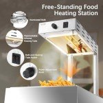 Fulgutonit French Fry Warmer with Heating Lamp