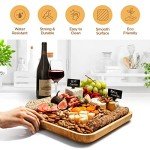Bamboo Charcuterie Board Gift Set with Accessories