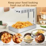Fulgutonit French Fry Warmer with Heating Lamp