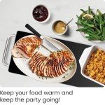 Chefman Electric Warming Plate for Parties and Buffets