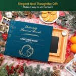 Easoger Large Bamboo Charcuterie Board Set