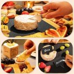 Easoger Large Bamboo Charcuterie Board Set