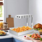 Fulgutonit French Fry Warmer with Heating Lamp