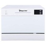Magic Chef 6 Plate Energy Star Countertop Dishwasher