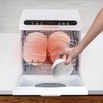 Compact Portable Dishwasher with Air-Dry Function