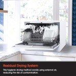 Magic Chef 6 Plate Energy Star Countertop Dishwasher