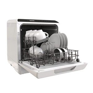 Compact Portable Dishwasher with 5 Washing Programs
