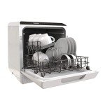 Compact Portable Dishwasher with 5 Washing Programs