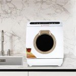 Compact Portable Dishwasher with Air-Dry Function